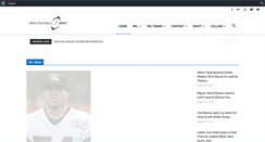 Desktop Screenshot of profootballspot.com
