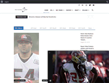 Tablet Screenshot of profootballspot.com